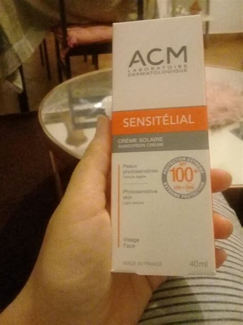 Acm Sensitelial Spf Sunscreen Cream Ml Inci Beauty