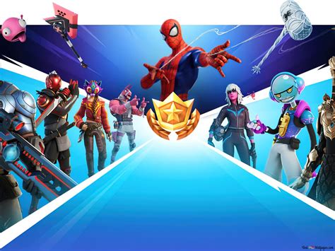 Fortnite Spiderman Hd Wallpaper Download