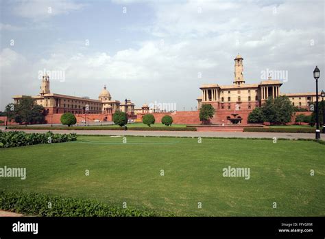 Rashtrapati Bhavan Featuring Delhi, India, And Rashtrapati Architecture Stock Photos Creative ...