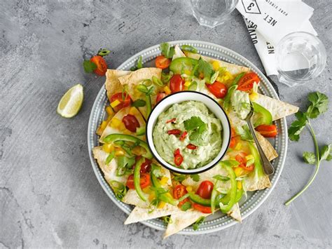 Recipes Recept Avocado Dip Recepten Nachos