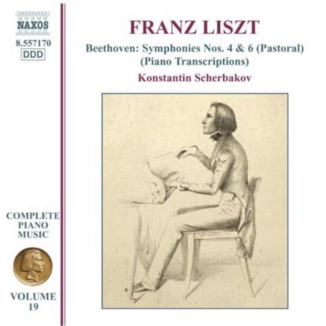 Liszt Beethoven Symphonies Nos And Transcriptions Liszt