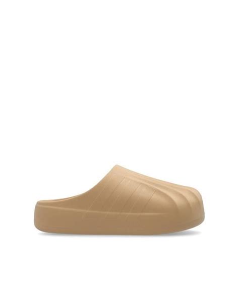 adidas Originals Rubber Slides 'Adifom Superstar' in Natural for Men | Lyst