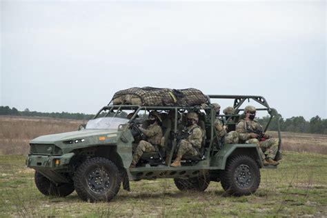 U.S. Army conduct airdrop tests of new Infantry Squad Vehicle at Ft. Bragg