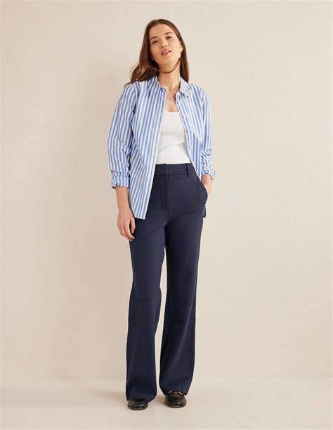 Boden Ponte Flare Trousers Shopstyle Wide Leg Pants