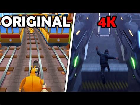 Subway Surfers mas É REALISTA 4K YouTube