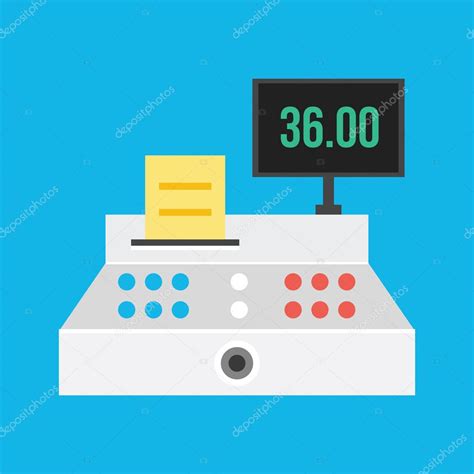 Vector icono de caja registradora vector gráfico vectorial magurok5