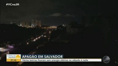 Jornal da Manhã Bairros de Salvador ficam sem luz após desligamento