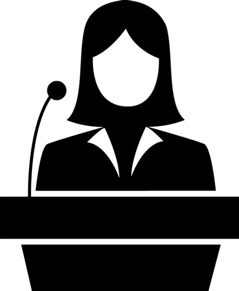 Guest Speaker Vector Icon Free Download Svg And Png