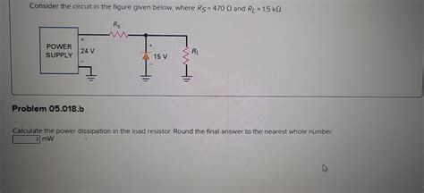 Solved Consider The Circuit In The Figure Given Belo