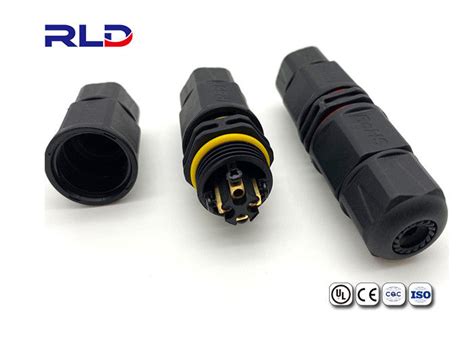 Screw Cable Ip68 Connectors Waterproof Wire To Wire Connector