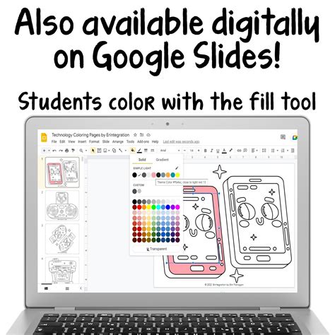 Technology Coloring Pages 40 Printable Coloring Sheets Erintegration