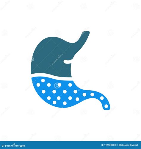 Stomach Fire Excessive Acidity Indigestion Colored Icon