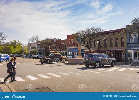 Geneseo Is A Town In The Finger Lakes Region Of New Yor Editorial Image