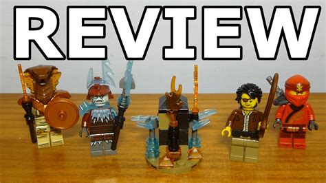 Lego Ninjago Clutch Powers Minifig Pack Review Set Youtube