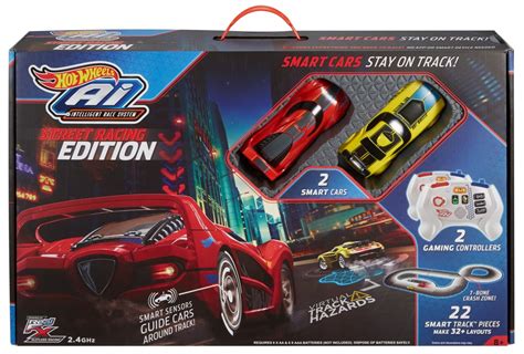 Circuit Voiturettes Intelligentes Hot Wheels AI Star Racing Pearl Fr