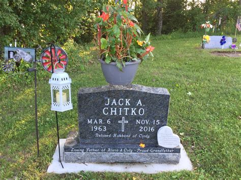 John A Jack” Chitko 1963 2016 Find A Grave Memorial