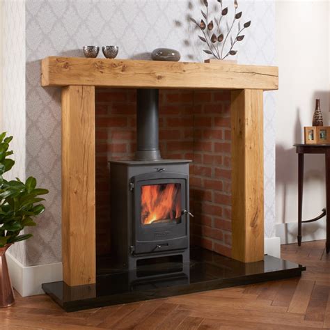 Traditional Rustic Oak Fire Surround