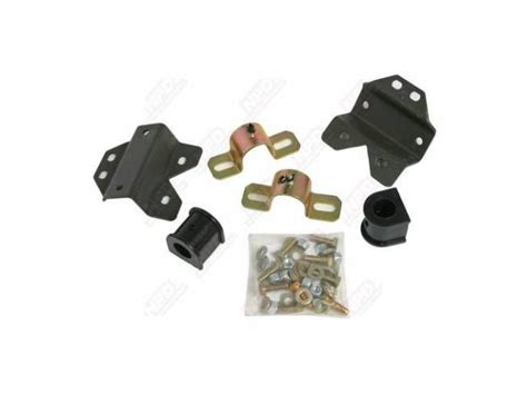 Sway Bar Bracket And Bushing Set Replaces Triangle Type Bushing And