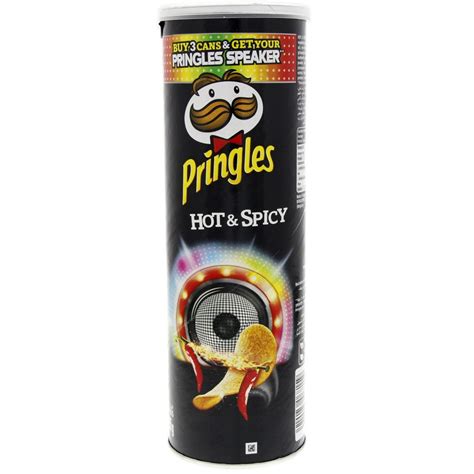 Pringles Hot Spicy Chips Gm MercatCo
