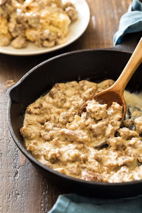 Sausage Gravy Recipe For 2 Homemade In The Kitchen