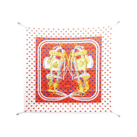 KOMEHYO HERMES BRIDES DE GALA LOVE KARE 003132S SCARF HERMES BRAND