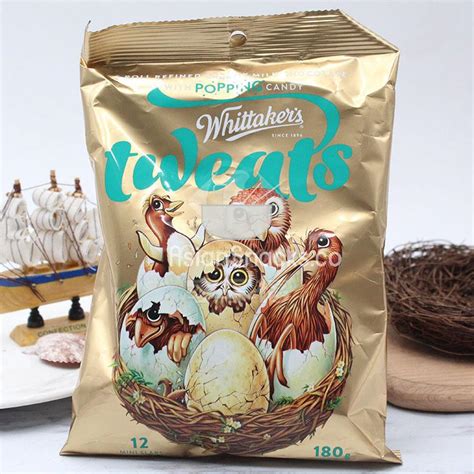 Whittaker´s Tweats Mini Slab 180g 惠特克迷你跳跳糖牛奶巧克力制品 180克 Asiansnacks