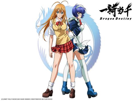 Ryomou Shimei And Sonsaku Hakufu Ikkitousen And More Drawn By Rin