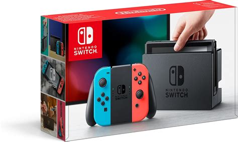 Console Nintendo Switch Avec Joy Con Bleu N On Rouge N On Amazon Fr