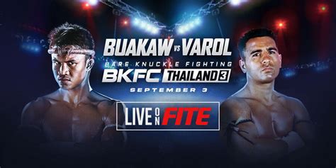 Buakaw Debuts With Bkfc Saturday Trillertv Powered By Fite