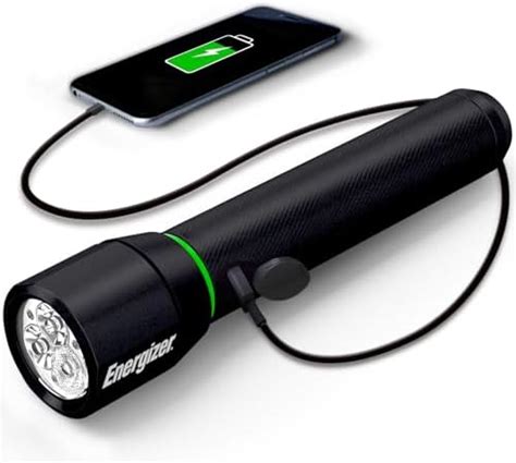 Energizer Rechargeable LED Metal Torch, Super Bright Flashlight ...