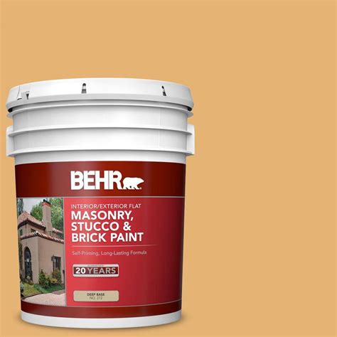 Behr Gal Ppu Pyramid Gold Flat Interior Exterior Masonry