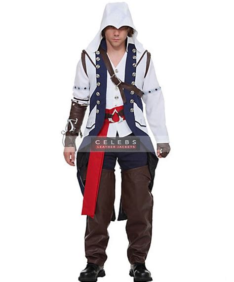 Assassins Creed Iii Connor Kenway Hooded Jacket Clj