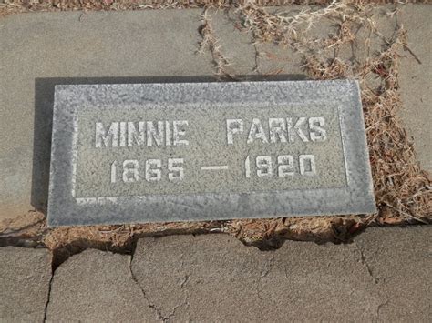 Minnie Evelyn Perkins Parks M Morial Find A Grave