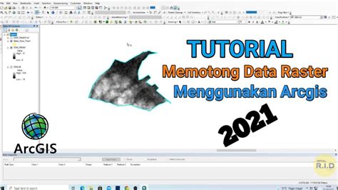 Tutorial Memotong Data Raster Menggunakan Arcgis Youtube