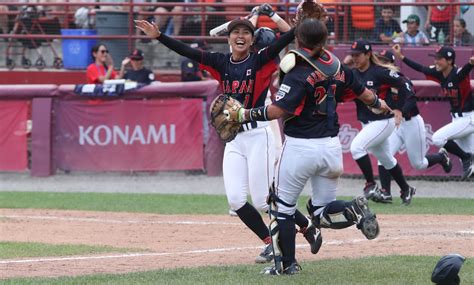 Jap N Domina El Ranking Mundial De B Isbol Femenino Wbsc Konami En