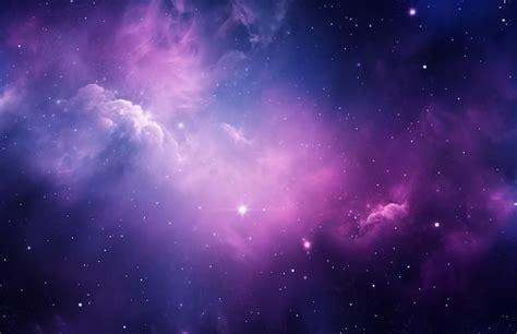 Premium Photo Purple And Blue Space Wallpaper