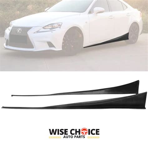 Lexus Is F Sport Skirts Is Polyurethane Side Skirts