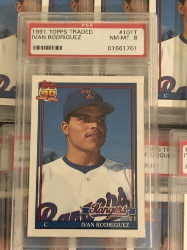 Topps Traded T Ivan Rodriguez Rc For Sale Online Ebay