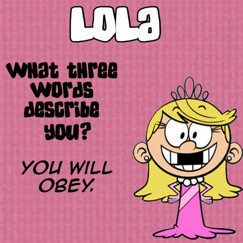 Image - Lola Q&A Three Words.jpg | The Loud House Encyclopedia | FANDOM powered by Wikia