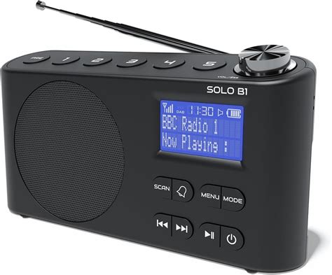 Sony XDR S41D Portable DAB DAB Wireless Radio With LCD Display Black