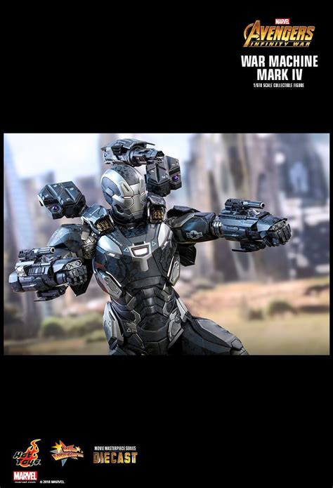 Action Figure Máquina de Combate War Machine Mark IV Vingadores