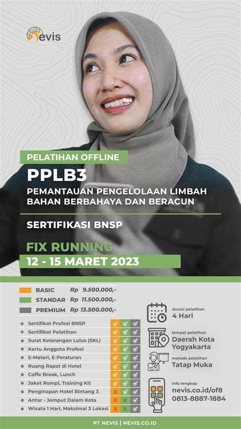 Pelatihan PPLB3 Sertifikasi BNSP Offline Nevis Pelatihan Sertifikasi