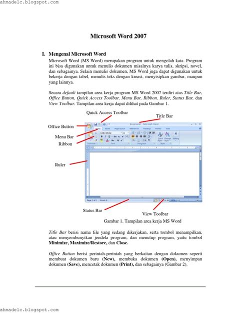 Materi Microsoft Word Pdf Homecare24