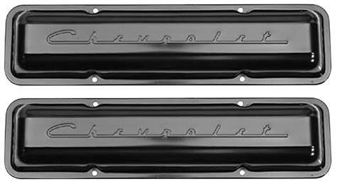 Valve Covers 1964 88 Chevrolet Script Style Small Block