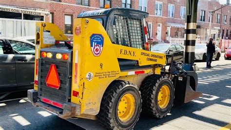 VERY RARE CATCH OF FDNY SPECIAL OPERATIONS COMMAND SKID STEER UNIT