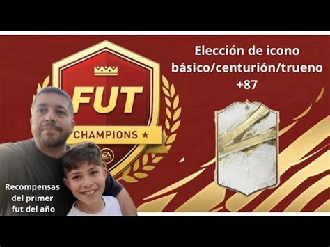 Recompensas del primer Fut Champions del año y elecciòn de icono 87