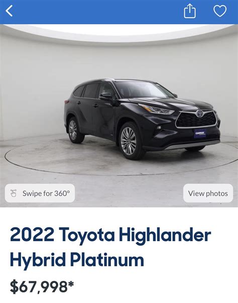 Ohh Carmax R Toyotahighlander