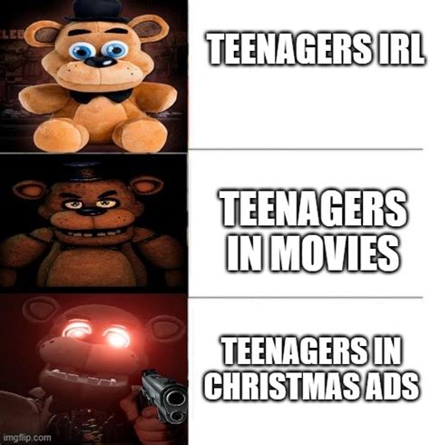 Freddy Fazbear 3 Panel Imgflip