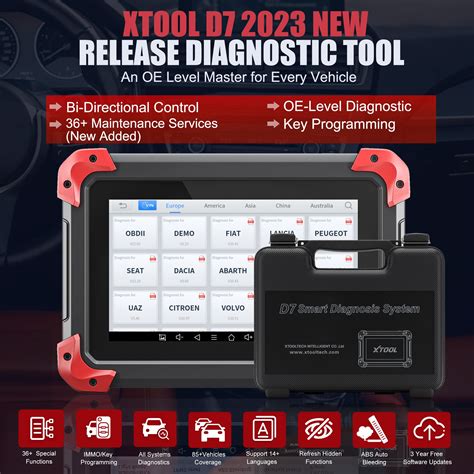 Snapklik Bidirectional Scan Tool Xtool D W Wireless Ver Of D