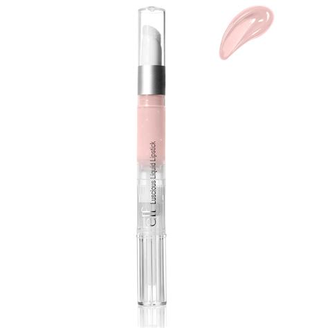 E L F Luscious Liquid Lipstick Nude Pink Oz G IHerb